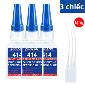 LOOLIFL | LOOLIFL 20ml Keo Siêu Dính Dính Tức Thì Khô Nhanh Liên Kết Cường Độ Cao Cho Kim Loại Gỗ Thủy Tinh - Sửa Chữa Tại Nhà Dụng Cụ Thủ Công DIY