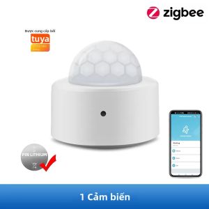 ONENUO Tuya Thông Minh Zigbee Mini Máy Phát Hiện Chuyển Động PIR Cảm Biến Báo Động An Ninh Hồng Ngoại Thụ Động Cho Nhà Tự Động Hóa Nhu Cầu Zigbee Hub