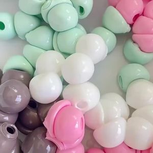 ZTOYL | Fillable Hollow Squeeze Ball Shells 5Pcs Soft TPR Empty Skins for Kids DIY Handmade Stress Toy Projects