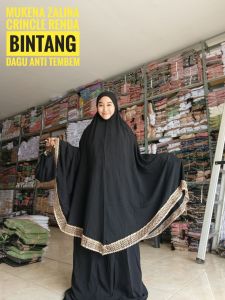 Mukenah Zalina + Free Tas Trevelling