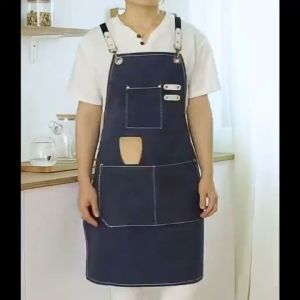 ผ้ากันเปื้อนครัว ผ้ากันเปื้อนผ้าฝ้าย สไตล์ญี่ปูน กันน้ำมัน ป้องกันการปรอบแทน ผ้ากันเปื้อนสำหรับอาหาร มี 5 แบบ