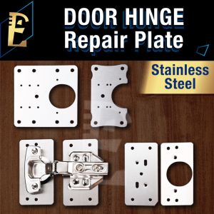 1.2mm Stainless Steel Cabinet Door Hinge Repair Pembaikan Engsel Pintu Keluli Tahan Karat