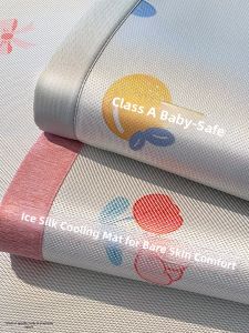 Kiss Dear | Summer Ice Silk Washable Three-Piece Bed Cover Mat