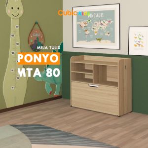 Cubic KIDS Meja Tulis Anak dan Kursi Anak / PONYO MTA 80