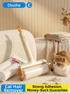 CHUSHE | Strong Pet Hair Remover Roller Replaceable Paper