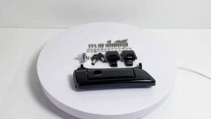 Motorcycle Black Pack Trunk Latches Key Hinges For Harley Tour Pak Touring Electra Road Street Glide Ultra-Classic 2014-2024