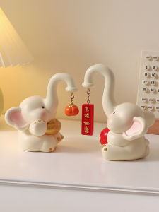 KAQIAO | Creative Festive Luxurious Elephant Decorations