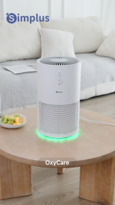 Simplus Air Purifier 330m³/h CADR 35dB Ultra-Quiet Removes Dust Smell Pet Dander OxyCare-A4