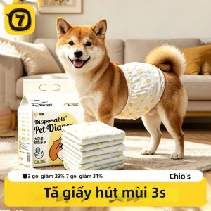7o | For Male and Female Dogs in Heat Disposable Diaper Pants