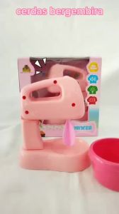 Mainan Mixer Mini Anak – Alat Masak Dapur Mainan Bisa Diputar Otomatis Edukatif & Seru
