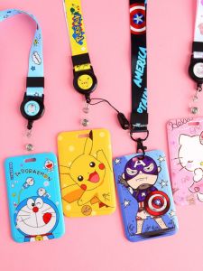 Stretchable Adjustable Lanyard Card Holder