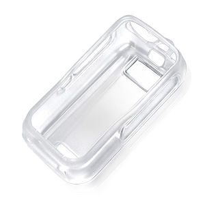 ABBREE | Baofeng UV-5R Mini Clear TPU Protective Case Soft Shockproof Cover Two Way Ham Radio Pouch For Camping Hiking Hunting Outdoor
