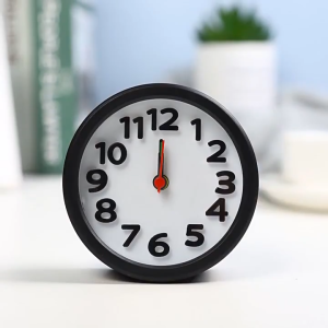 Jam Weker Minimalis Plastik / Jam Alarm Tidur Polos / Jam Alarm Beker Kecil / Jam Meja Kecil