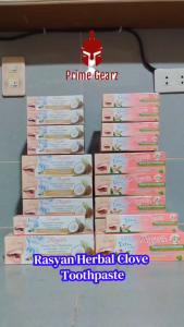 ORIGINAL Thailand Isme Rasyan Herbal Clove Toothpaste aloe vera guava leaf / Coconut & Aloe Vera extra white legit new