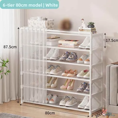 Indoor Dustproof Large Capacity Shoe Rack Simple Design Dormitory Entrance Home Use Multi-layer Shoe Stand Organizer