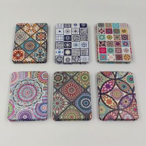 Gương Trang Điểm Cầm Tay Gấp Gọn Phong Cách Bohemian Hai Mặt Có Túi Quà Tặng Tốt Nghiệp Ngày Của Mẹ Ngày Valentine Giáng Sinh