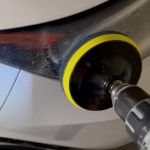 8PCS Buffing Polishing Pad With M14 Drill Adapter Sponge and Wool Polishing Pad Set 5 Inch Car Waxing Kit for Polishing Buffing