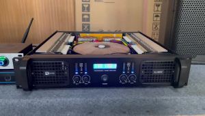 KYTAS KY-8800 4CH Professional Power Amplifier 2200W×4 Digital Display Full Protection Amp for 18-inch Subwoofer Stage Karaoke Sound System