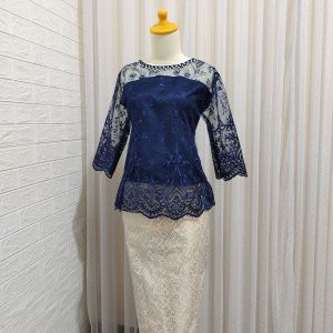 Sabrina Kebaya pendek tile non hijab full payet