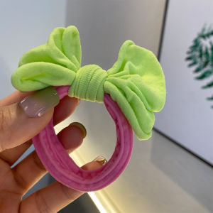 Dopamine Color Student Hair Ties: High Elasticity & Seamless Options