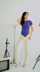 NZINGA SHURA bodysuit wanita lengan pendek
