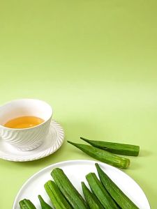 Buy 1 get 1 roasted okra crispy high fiber vegetable fruit instant snack dried fruit 250g