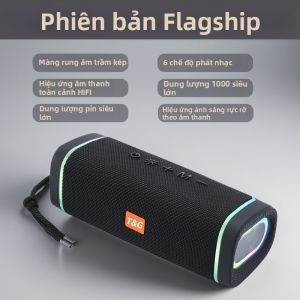 Weilade | Loa Bluetooth Không Dây Ngoài Trời Bass Cao Đèn LED RGB