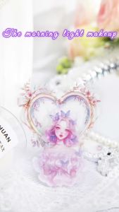 15Pcs Collection Collage Morning Glory Light Character Makeup Pretty Sticker Girl Base Stickers Package Scrapbook cut 136*95mm