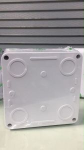 Nano กล่องกันน้ำ 4x4" บ๊อกกันน้ำ บ๊อกพักสาย บ็อกพลาสติก รุ่น NANO-202W สีขาว NANO-202CW สีใส