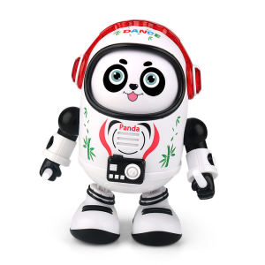 Douyin Online Influencer Space Panda Singing Dancing Swing Electric Robot Boys and Girls Baby Toys 1-9 Years Old