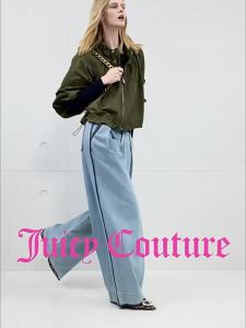 Juicy Couture | Loose Straight Light Color Wide Leg Womens Jeans