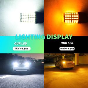 VARIASI LAMPU LED MOBIL MOTOR SEIN 1156 144 TITIK SMD BAU15S BA15S 150 DERAJT 180