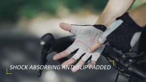 ROCKBROS Cycling Half Finger Gloves Shockproof Breathable MTB Bike Gloves