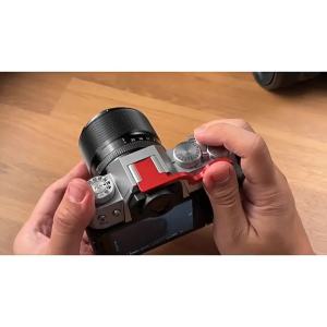 Metal Hot Shoe Thumb-Up Hotshoe Thumb Up Grip For Fuji Fujifilm X-T50 xt50 Camera Hand Grip With leather protect accessories