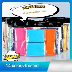 100PCS Card Sleeves 66x91mm Matte Katana Trading Card Sleeve Holder TCG Cards Protector for Baseball Card MTG TCG  Card Sleeves