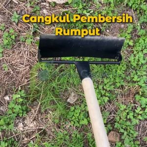 Cangkul Rumput Gulma Liar Kualitas Baja & Tajam Purie Garden