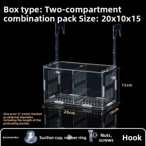 VOA | Acrylic Fish Breeding Box Fish Fry Incubator