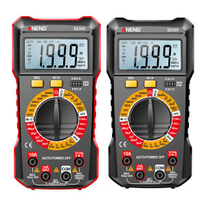【Outlet】 Intelligent Multimeter Large Screen NCV Multimeter 1999 Counts Voltage Resistance Meter Auto-Ranging Multifunctional for Diode/hFE Transistor Check