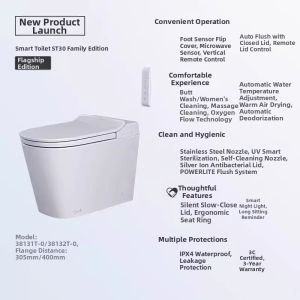 Kohler | Smart Low Water Pressure Friendly Family Toilet
