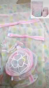 Set 5 chiếcTúi lưới giặt đồ hình hoa túi lưới giặt quần áo lót máy giặt