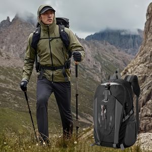 1pc 40L Hiking Daypack Backpack Lightweight Protection Laptops Backpack for Men and Women Outdoor Sport Cycling Traveling Campin