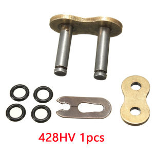 Motorcycle Golden Oil Seal Chain Buckle Chain Buckle 428 520 525 530 Chain Joint Chain Lock
