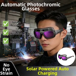 TIANXINHANYOU | Auto-darkening Solar Powered Welding Goggles UV Protection