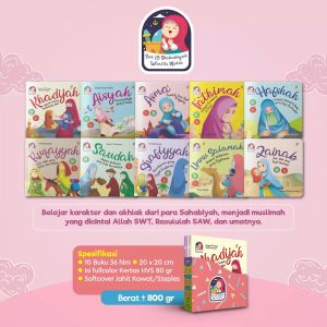 ISI 10 Buku Shahabiyah Wanita Mulia Ziyad Books Buku Sahabat Nabi Wanita Mulia