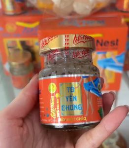 HCM - LIKE NEST TẾT AN YÊN COMBO 2 HŨ YẾN CHƯNG VỊ SAFFRON COLLAGEN TẶNG 1 HŨ 35% TỔ YẾN