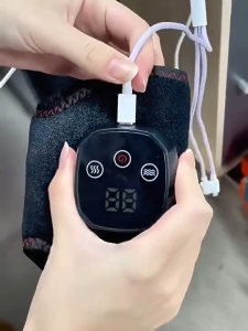 [SG] Portable Foot Heating Massager Electric Wrist Massager With Heating and Vibration for Ankle Pain Relief Therapy