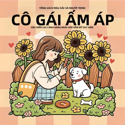 COZY GIRL VIBES Sách Tô Màu Dành Cho Người Lớn - Họa Tiết Táo Bạo Dễ Vẽ Sách Vẽ Dễ Thương Món Quà Lý Tưởng Cho Các Bữa Tiệc & Sinh Nhật