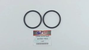 O Ring Tutup Klep Jupiter Z (Harga Per Set Isi 2) - Oring Seal Sil Siel Karet Cap Tap Tappet Payung