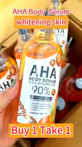 【BUY 1 TAKE 1】AHA Face Body Serum Niacinamide Whitening Essence Alpha Arbutin Body Serum Moisturizing VC Body Serum