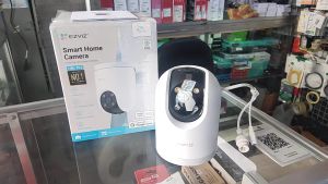 Camera Ezviz Wifi  Ngoài trời H265 Ống kính 4mm Hồng ngoại 30m Đàm thoại 2 chiều - H8C 3.0MP